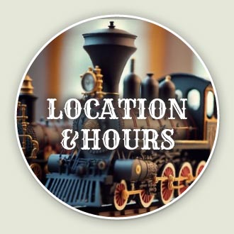 Location and hours buton