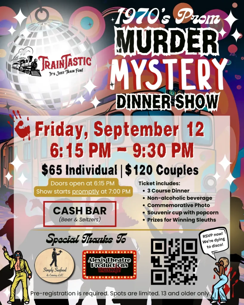 Murder Mystery Informational Graphic
