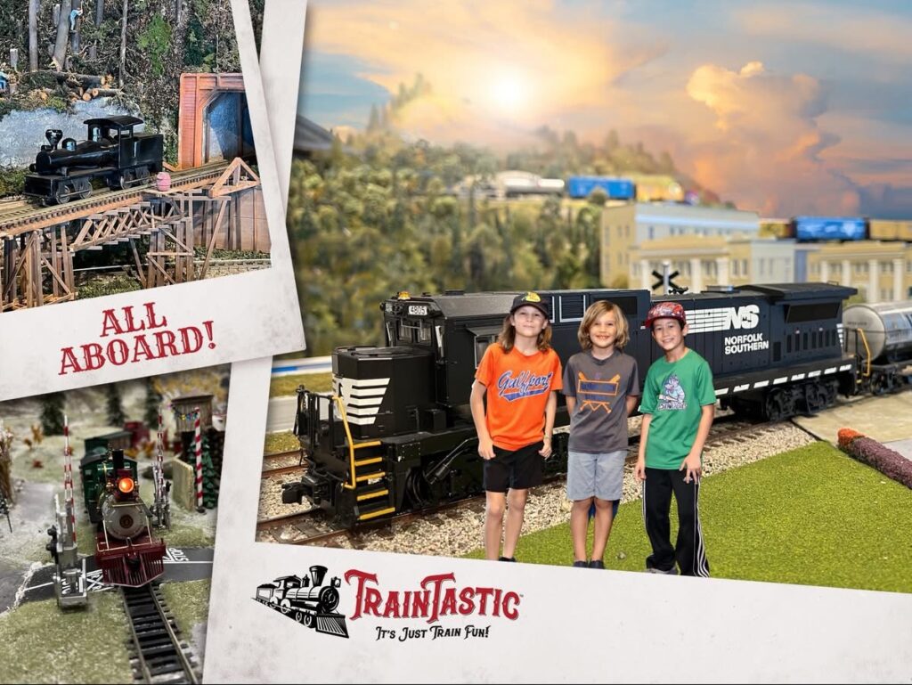 Things to do in Mississippi TrainTastic Model Railroad Train Museum Gulfport MS