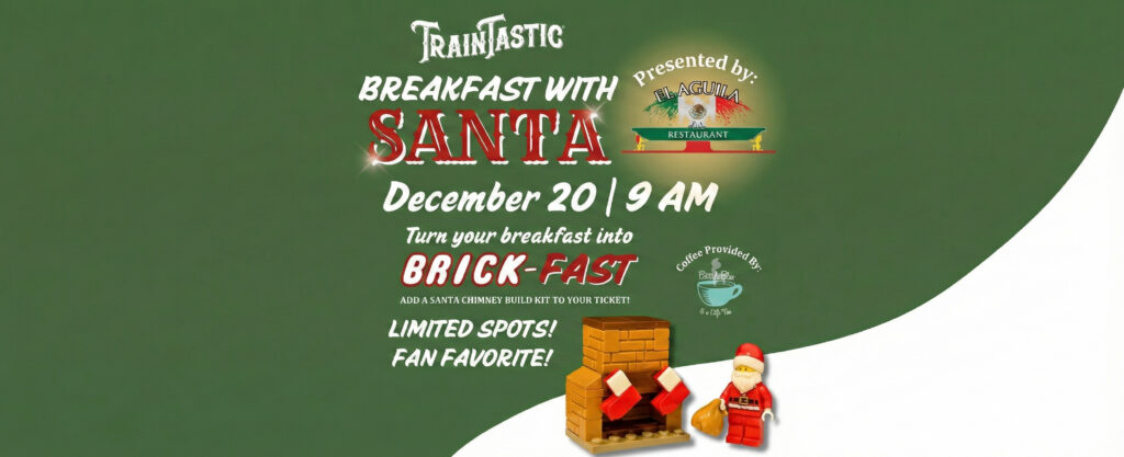 Gulfport Mississippi Christmas Events | Breakfast with Santa at TrainTastic
