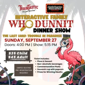 Interactive Family Friendly Whoodunnit Dinner Show